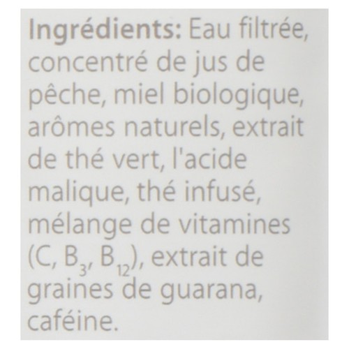 Rviita Speechless Energy Tea Peach 355 ml