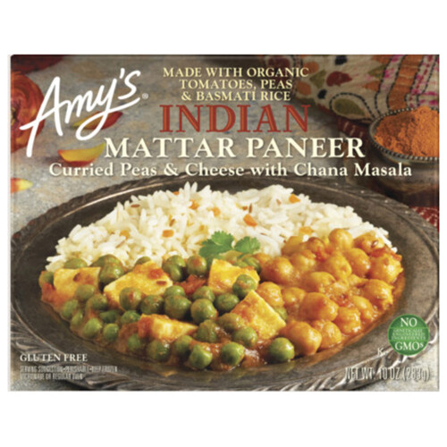 Amy's Kitchen Indian Matar Paneer 284 g (frozen)