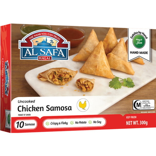 Al Safa Halal Chicken Samosa 900 g (frozen)