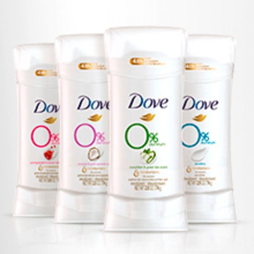 Dove 0% Aluminum Deodorant Coconut & Pink Jasmine For Smooth Underarms 74 g