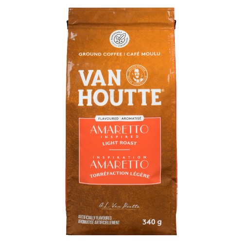 Van Houtte Light Roast Ground Coffee Armaretto 340 g