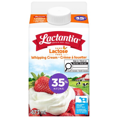 Lactantia Lactose-Free 35% Whipping Cream 473 ml