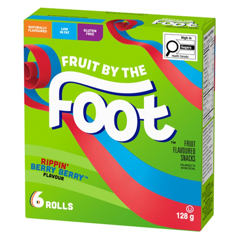 Betty Crocker Fruit By The Foot Gluten-Free Fruit Snacks Rippin' Berry ...