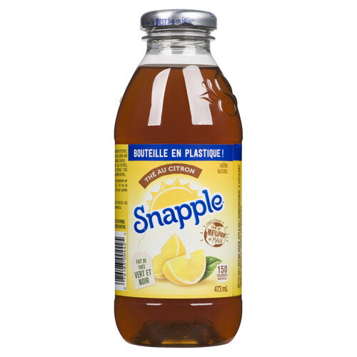 Snapple Tea Lemon 473 ml (bottle) - Voilà Online Groceries & Offers