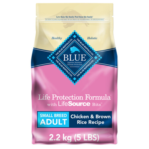 Blue Buffalo Dry Dog Food Small Breed Adult Chicken & Brown Rice 2.2 kg