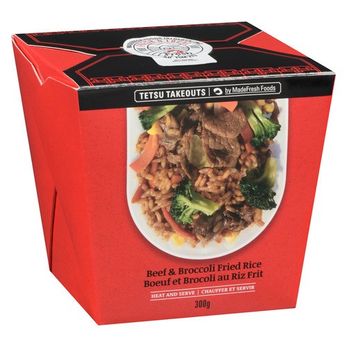 Tetsu Chef Fried Rice With Beef & Broccoli 300 g