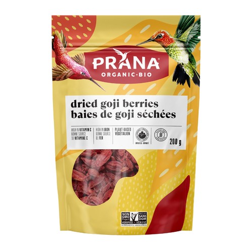Prana Organic Gluten - Free Goji Berries 200 g 