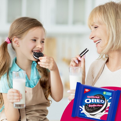 Oreo Sandwich Cookies Double Stuf Chocolate 261 g