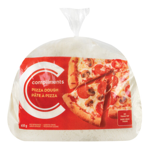 Compliments Pizza Dough Ball 650 g (frozen)