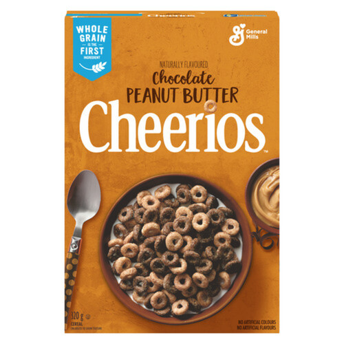 Cheerios Cereal Naturally Flavoured Chocolate Peanut Butter 320 g