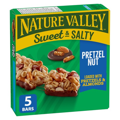 Nature Valley Sweet & Salty Granola Bars Pretzel Nut 170 g