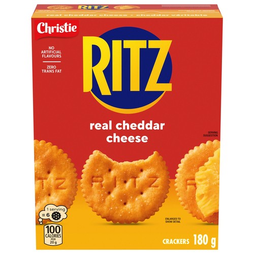 Ritz Real Crackers Cheddar Cheese 180 g