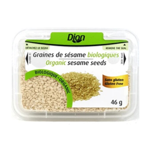 Les Aliments G. Dion Foods Organic Sesame Seeds 46 g
