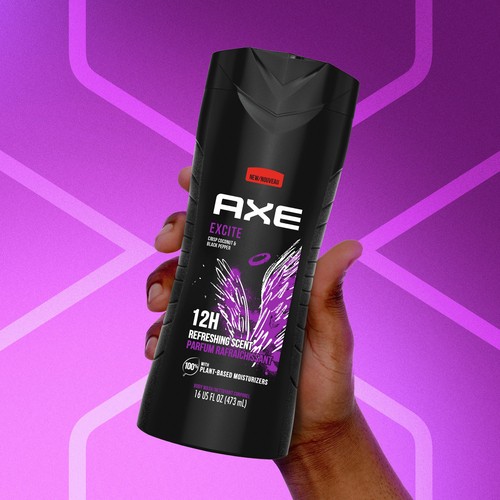 Axe Body Wash Excite Crisp Coconut & Black Pepper 473 ml