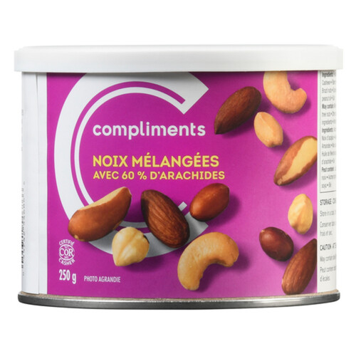Compliments Party Nuts  60% Peanuts 250 g