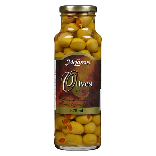 McLarens Stuffed Manzanilla Olives 375 ml