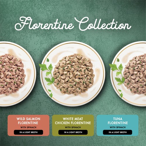 Fancy Feast Wet Cat Food Medleys Florentine Collection Variety Pack 12 x 85 g