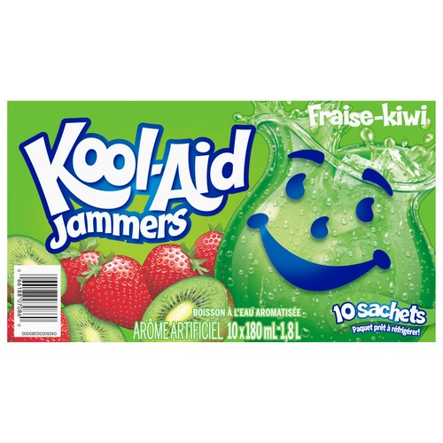 Kool-Aid Flavoured Water Beverage Strawberry Kiwi 1.8 L