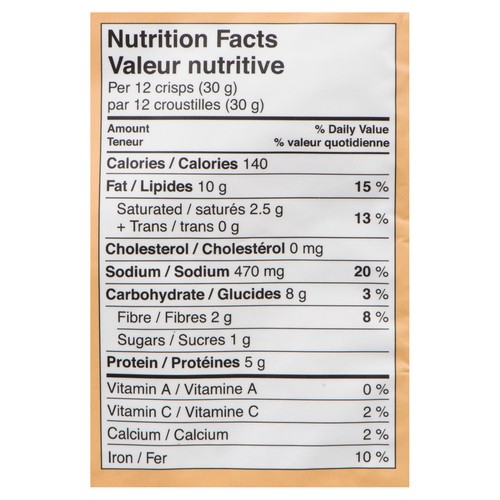 Hippie Snacks Avocado Crisps Sea Salt 70 g