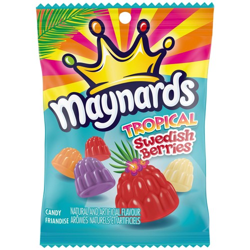 Maynards Swedish Berries Candy Tropical 154 g