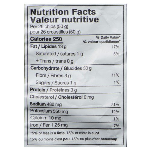 Covered Bridge Potato Chips Sea Salt & Vinegar 170 g