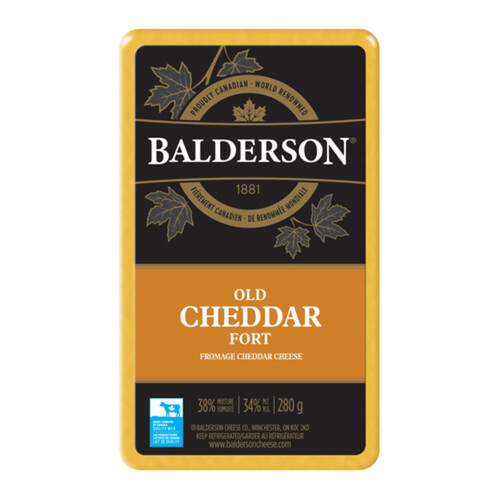 Balderson Cheese Old Cheddar Fort 280 g