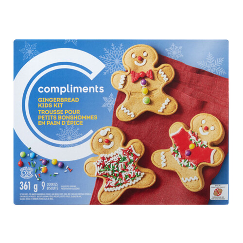 Compliments Cookie Kit Kids Gingerbread 361 g
