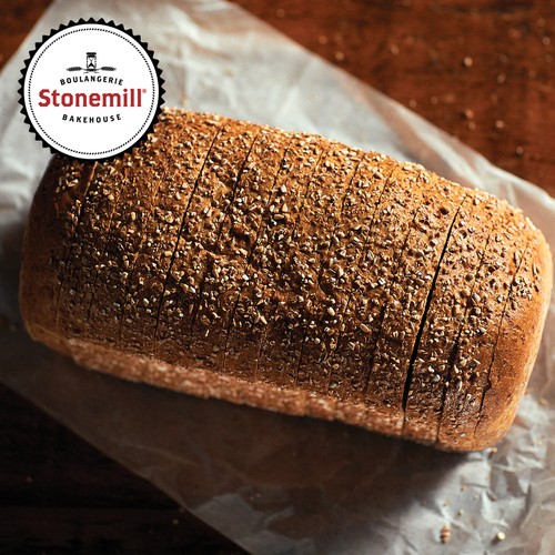 Stonemill Bakehouse Honest Wellness Sprouted Rye & 12 Grains Bread 454 g