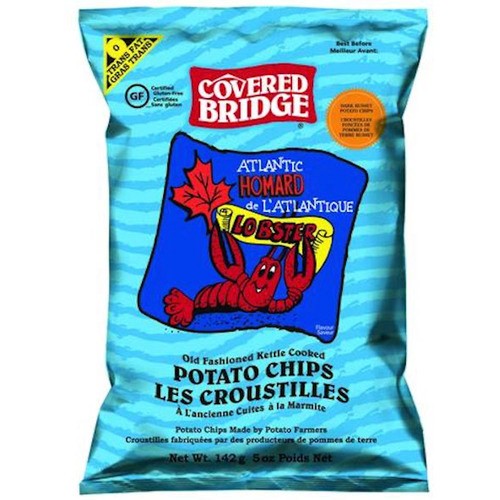 Covered Bridge Potato Chips Atlantic Lobster 142 g