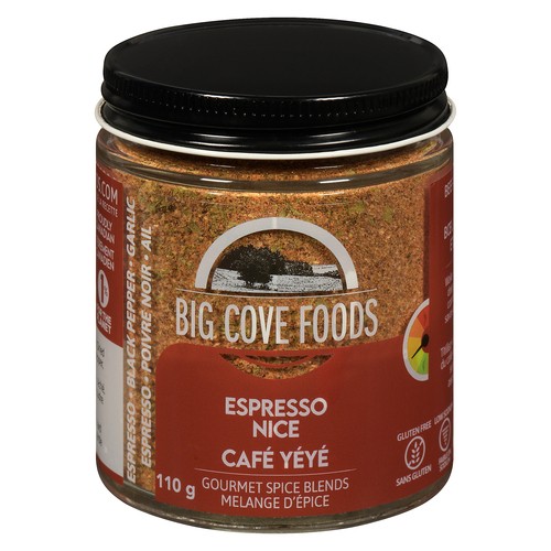 Big Cove Foods Gourmet Spice Blends Espresso Nice 110 g
