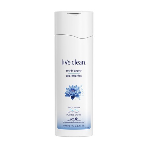 Live Clean Body Wash Fresh Water 500 ml