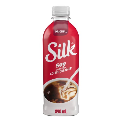 Silk Dairy-Free Soy Coffee Creamer Original 890 ml