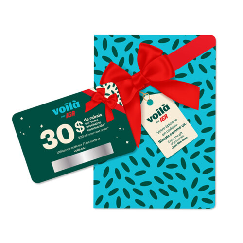 Voilà Card ($30 OFF)