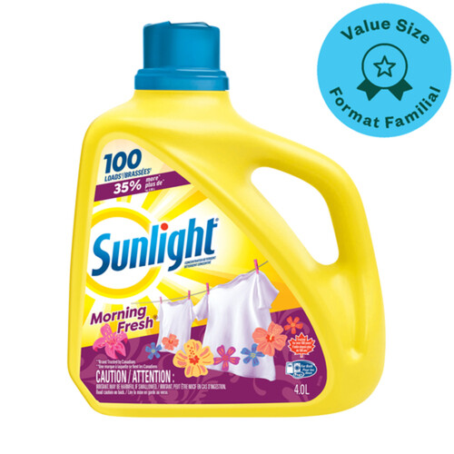 Sunlight Morning Fresh Detergent 4 L