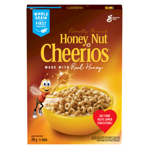 Cheerios Cereal Naturally Flavoured Honey Nut 292 g