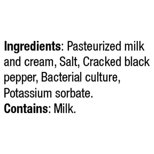 Boursin Spreadable Cheese Cracked Black Pepper 150 g