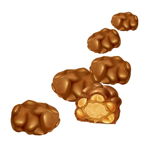 Oh Henry! Chocolatey Candy Bites 230 g