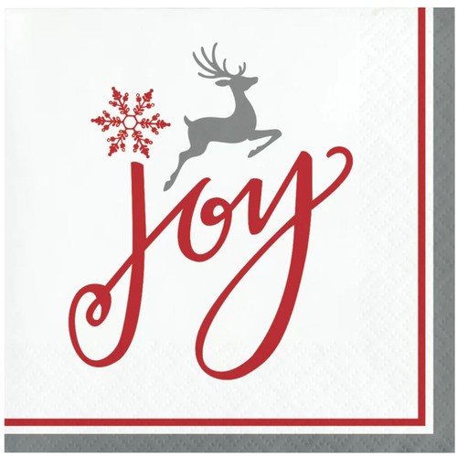 Creative Converting Winter Wonder 3-Ply Napkins 16 Pack