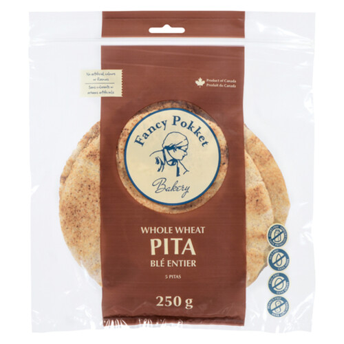 Fancy Pokket Small Pita Whole Wheat 250 g