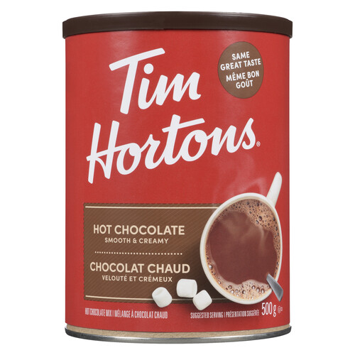 Tim Hortons Hot Chocolate Mix Smooth & Creamy 500 g