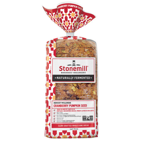 Stonemill Bakehouse Bread Honest Wellness Cranberry Pumpkin Seed 454 g