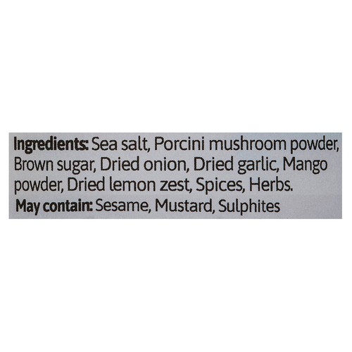 Big Cove Foods Gourmet Spice Blends Porcini BBQ Genie 105 g