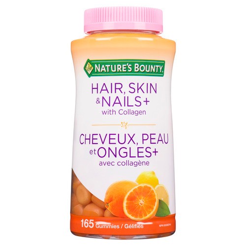 Nature's Bounty Hair Skin & Nails Plus Collagen Gummies 165 EA