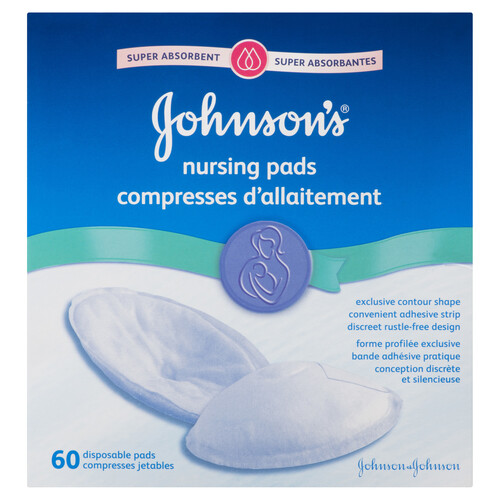 Johnson & Johnson Nursing Pads 60 Count