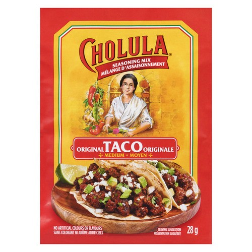 Cholula Seasoning Mix Original Taco Medium 28 g