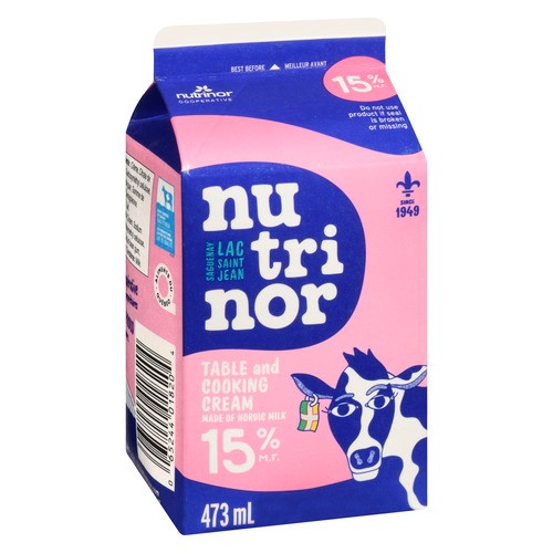 Nutrinor 15% Cooking Cream 473 ml