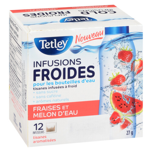 Tetley Cold Infusions Strawberry Watermelon 12 Infusers