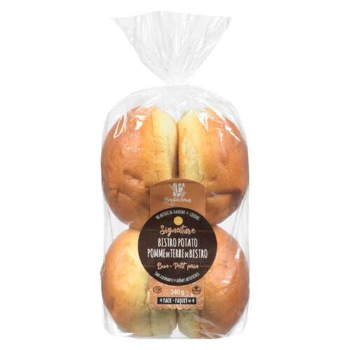 Backerhaus Veit Bistro Potato Buns 4 Pack 340 g (frozen)