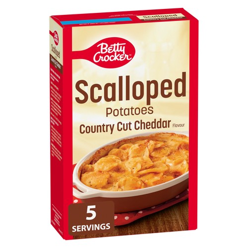 Betty Crocker Scalloped Potatoes Country Cut Cheddar 142 g