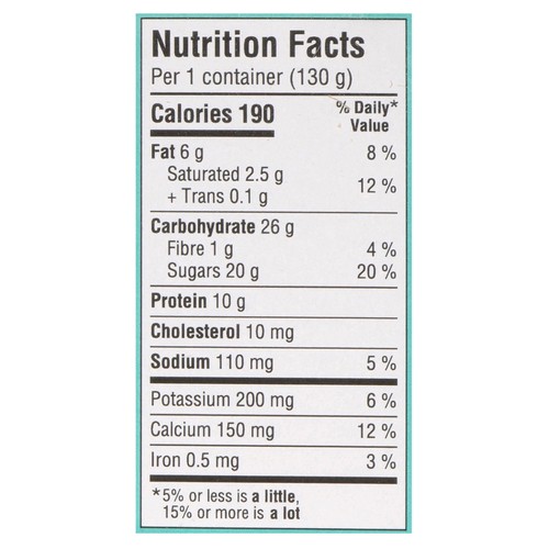 Liberte Crunch Cafe Latte Greek Yogurt 260 g